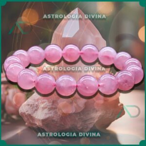 Pulsera de Cuarzo Rosa