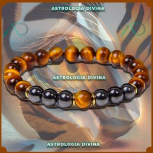 Pulsera de doble protección ojo de tigre