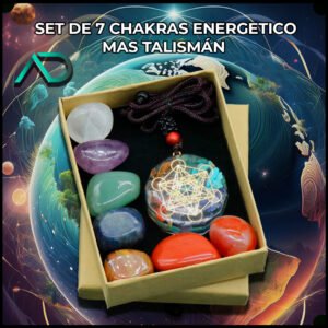 Kit de Chakras mas collar espiritual