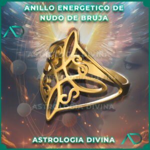 Anillo Energético de nudo de bruja