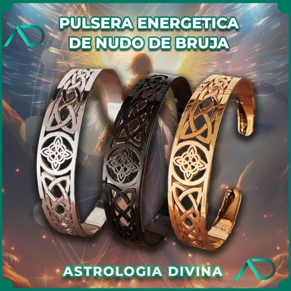 Pulseras Energéticas de nudo de bruja