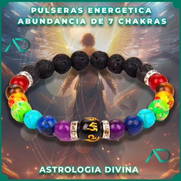 Pulseras de Abundancia de 7 Chakras