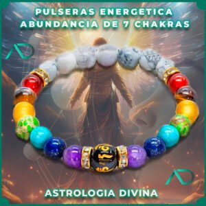 Pulseras de Abundancia de 7 Chakras